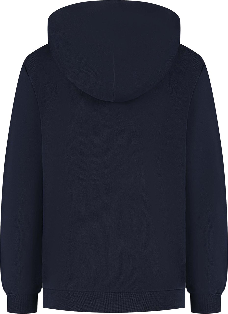 Woolrich Logo Hoodie Blauw