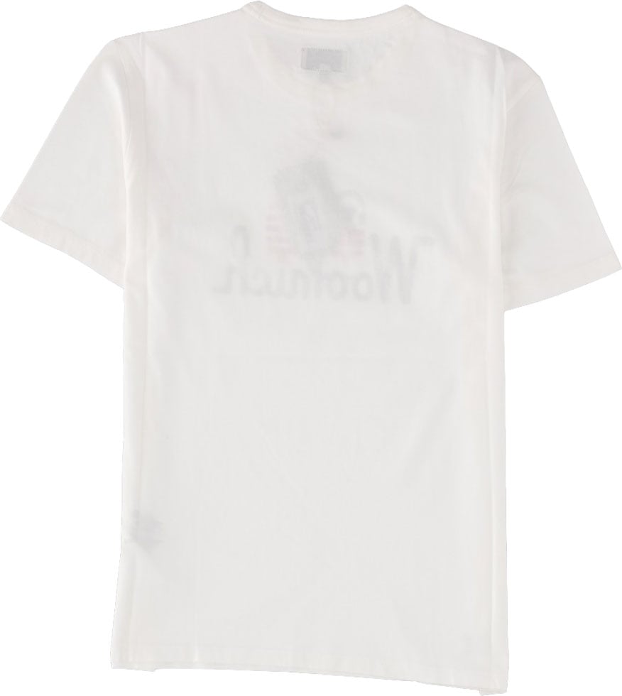 Woolrich FLAG T-SHIRT Wit