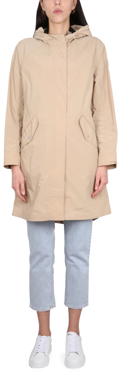 Woolrich LONG SUMMER PARKA Beige