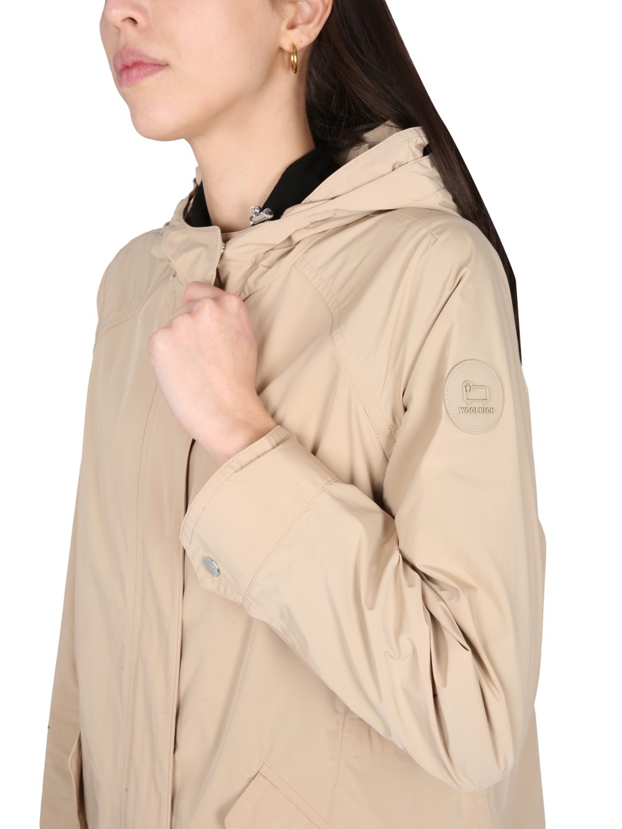 Woolrich LONG SUMMER PARKA Beige