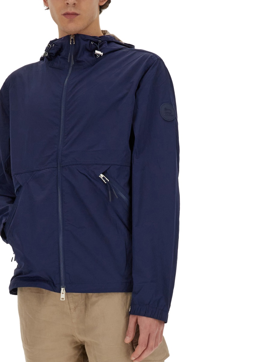 Woolrich NYLON JACKET Blauw