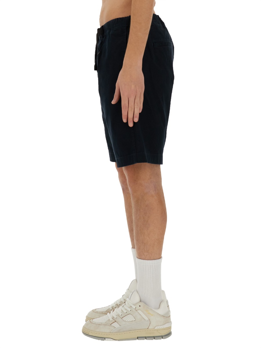 Woolrich BELTED BERMUDA SHORTS Blauw