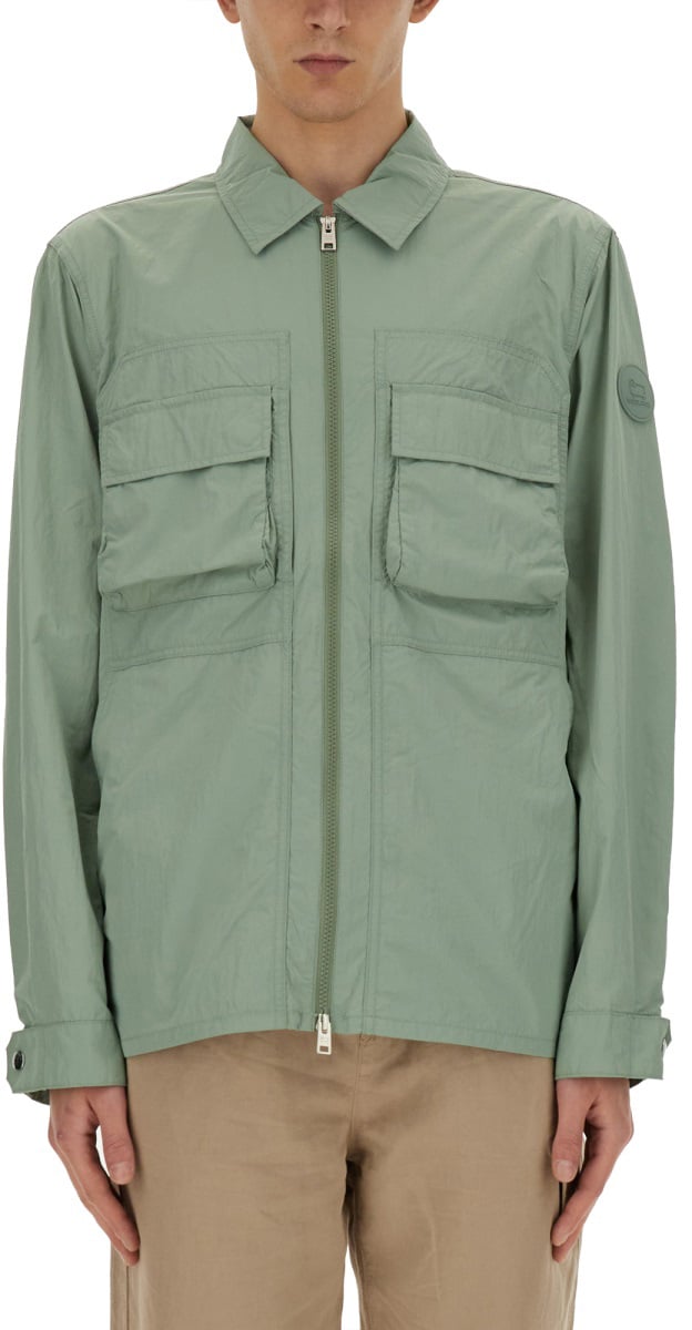 Woolrich NYLON SHIRT Groen