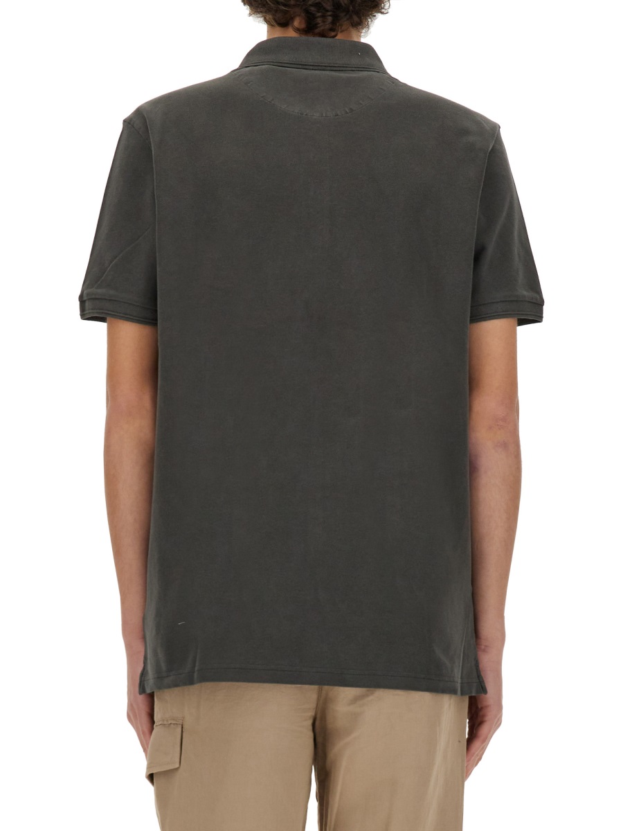 Woolrich POLO WITH LOGO Zwart