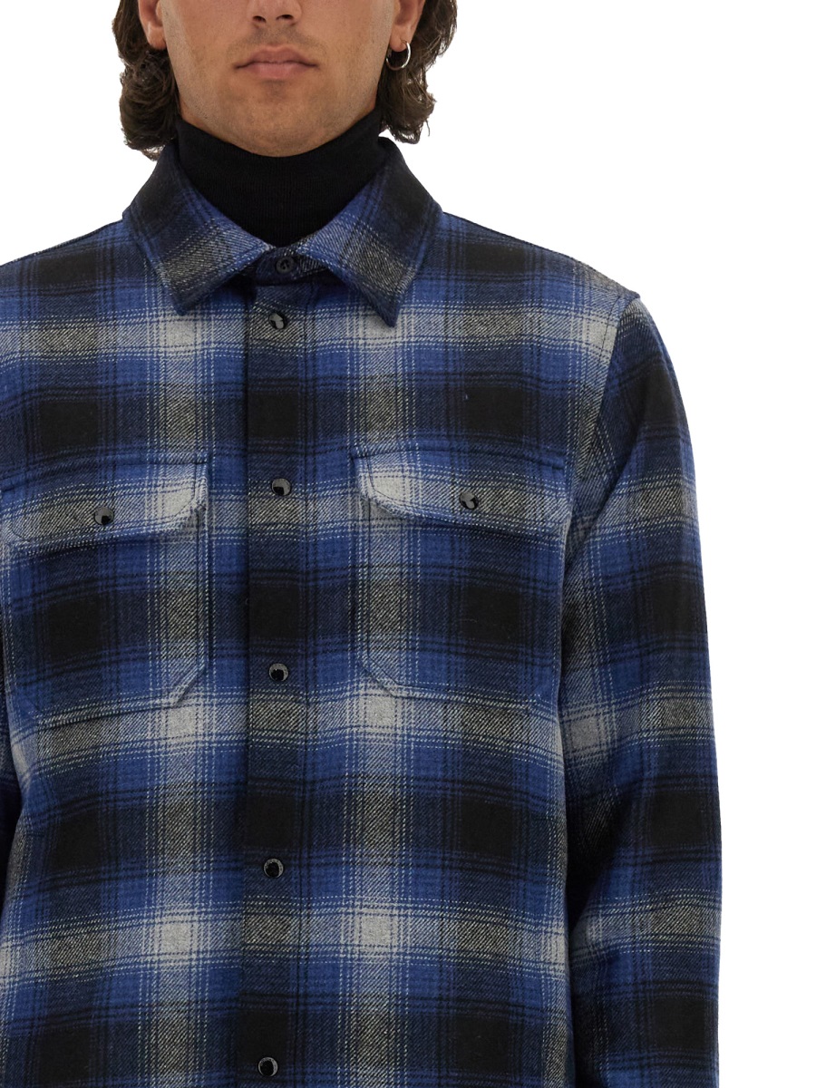 Woolrich JACKET SHIRT "ALASKAN" Blauw