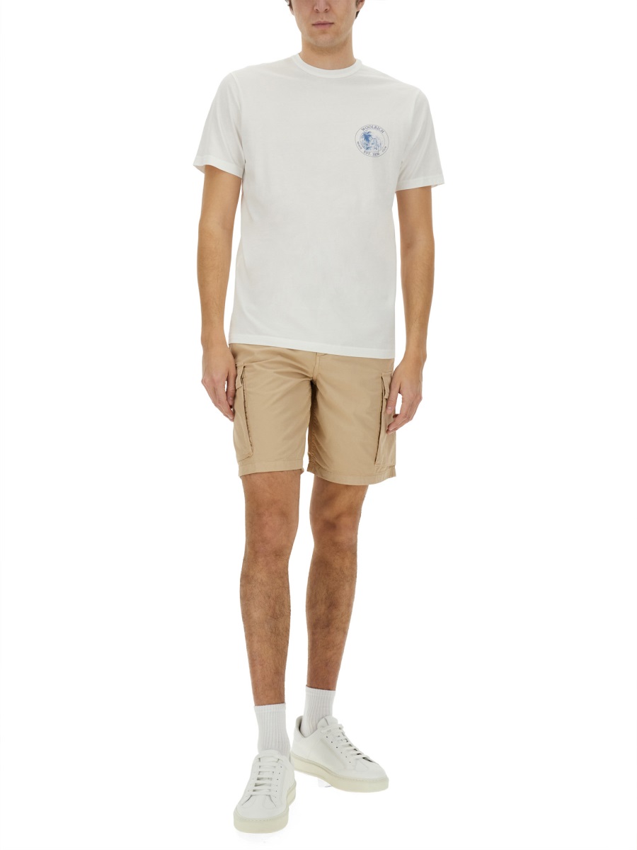 Woolrich CARGO SHORTS Beige