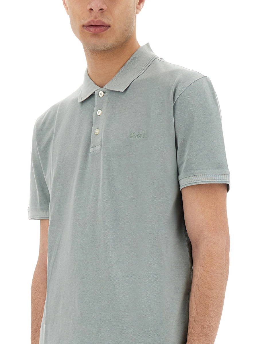 Woolrich "MACKINACK" POLO SHIRT Groen
