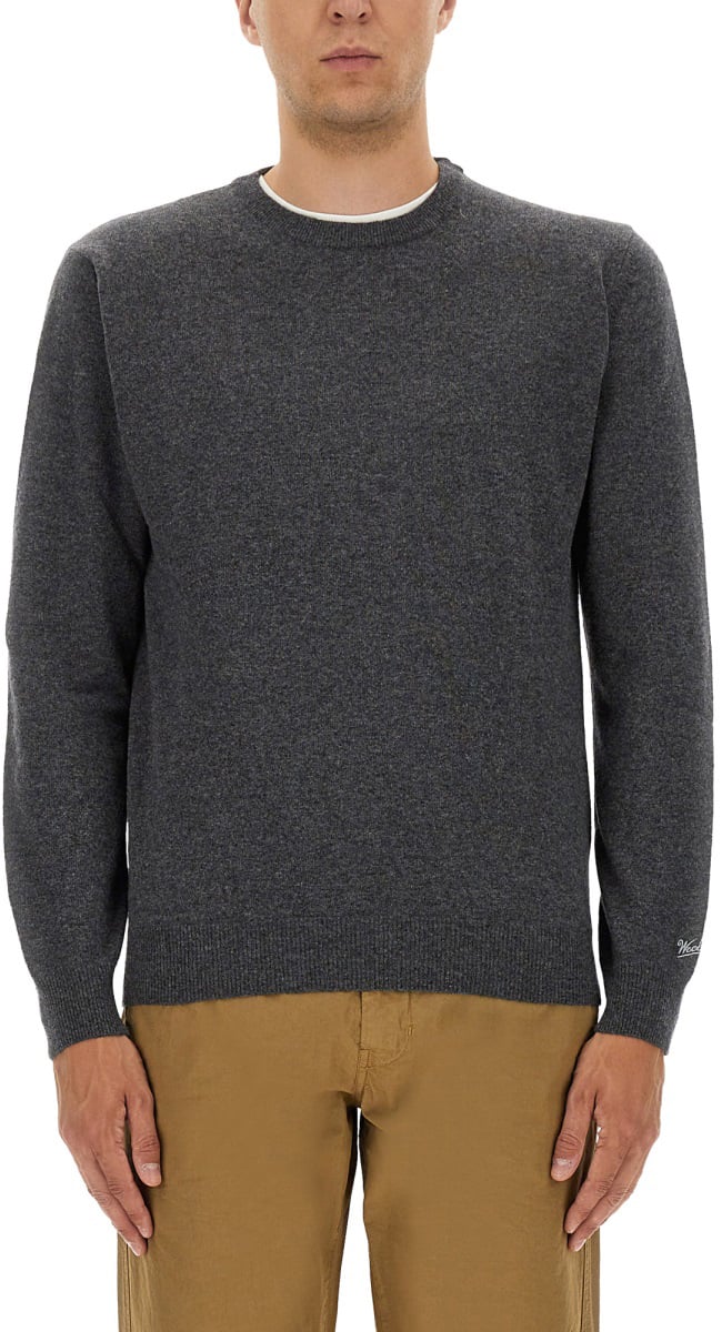 Woolrich WOOL JERSEY. Grijs