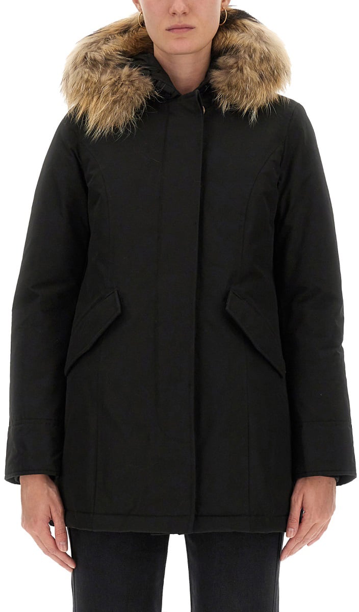 Woolrich "ARTIC RACOON" PARKA Zwart