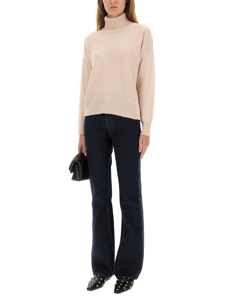 Woolrich TURTLENECK SHIRT Roze