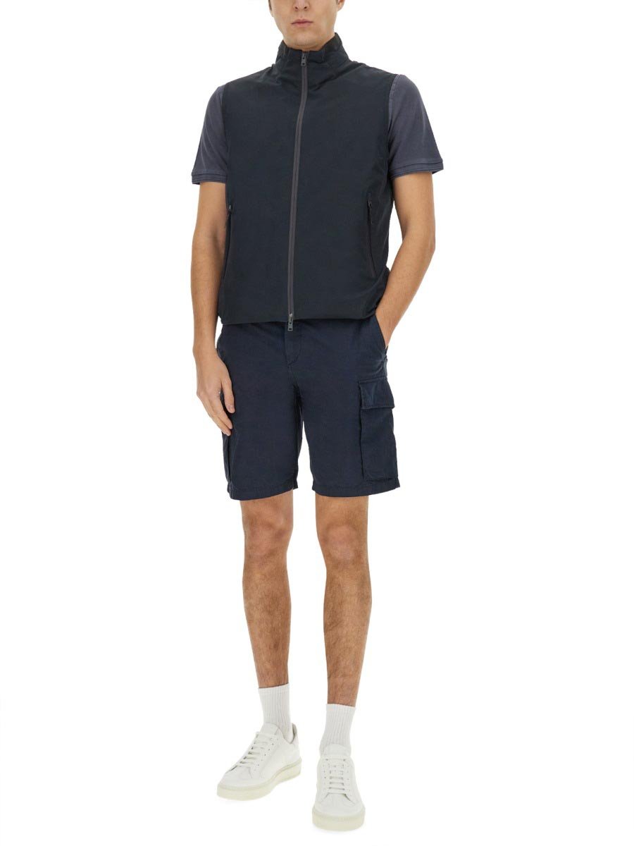 Woolrich GILET IMPERMEABILE Blauw