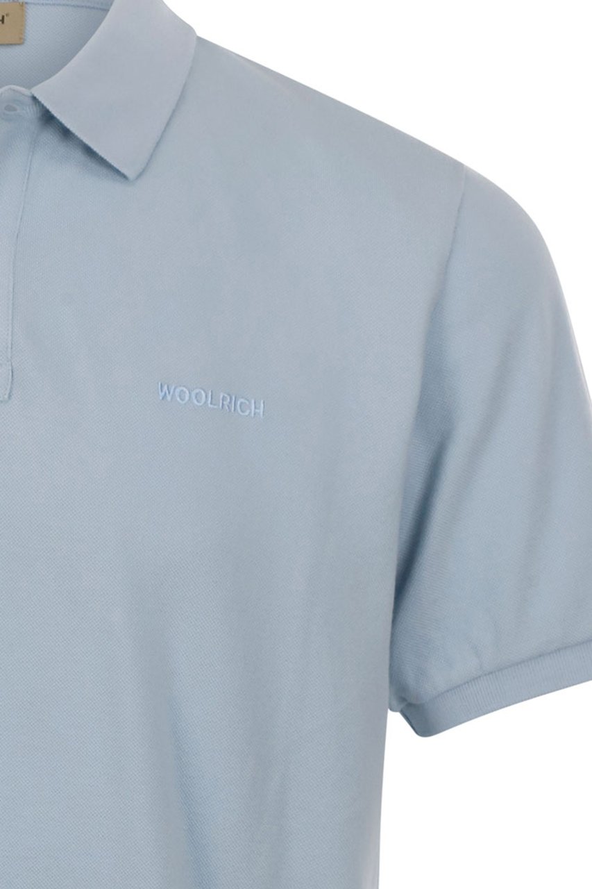 Woolrich T Shirts & Polo's Classic American Polo CFWOPO07 Blauw