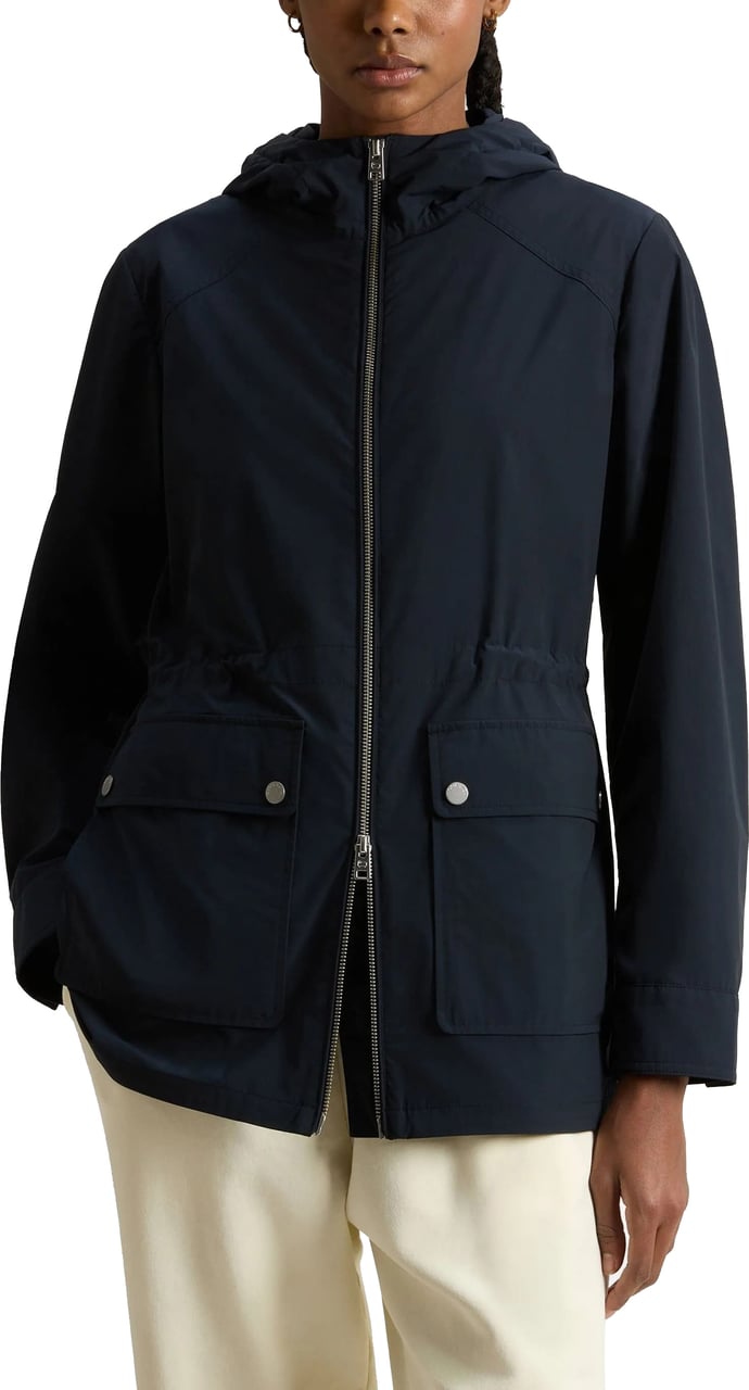 Woolrich Urban Touch Water-Repellent Hooded Jacket Zwart