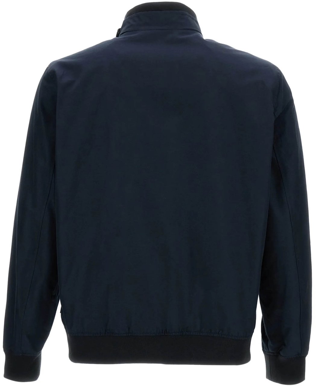 Woolrich Blue Spring Lewis Bomber Cotton Jacket Zwart