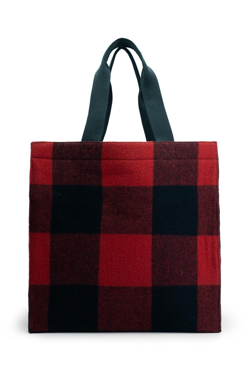 Woolrich Wool Tote Rood