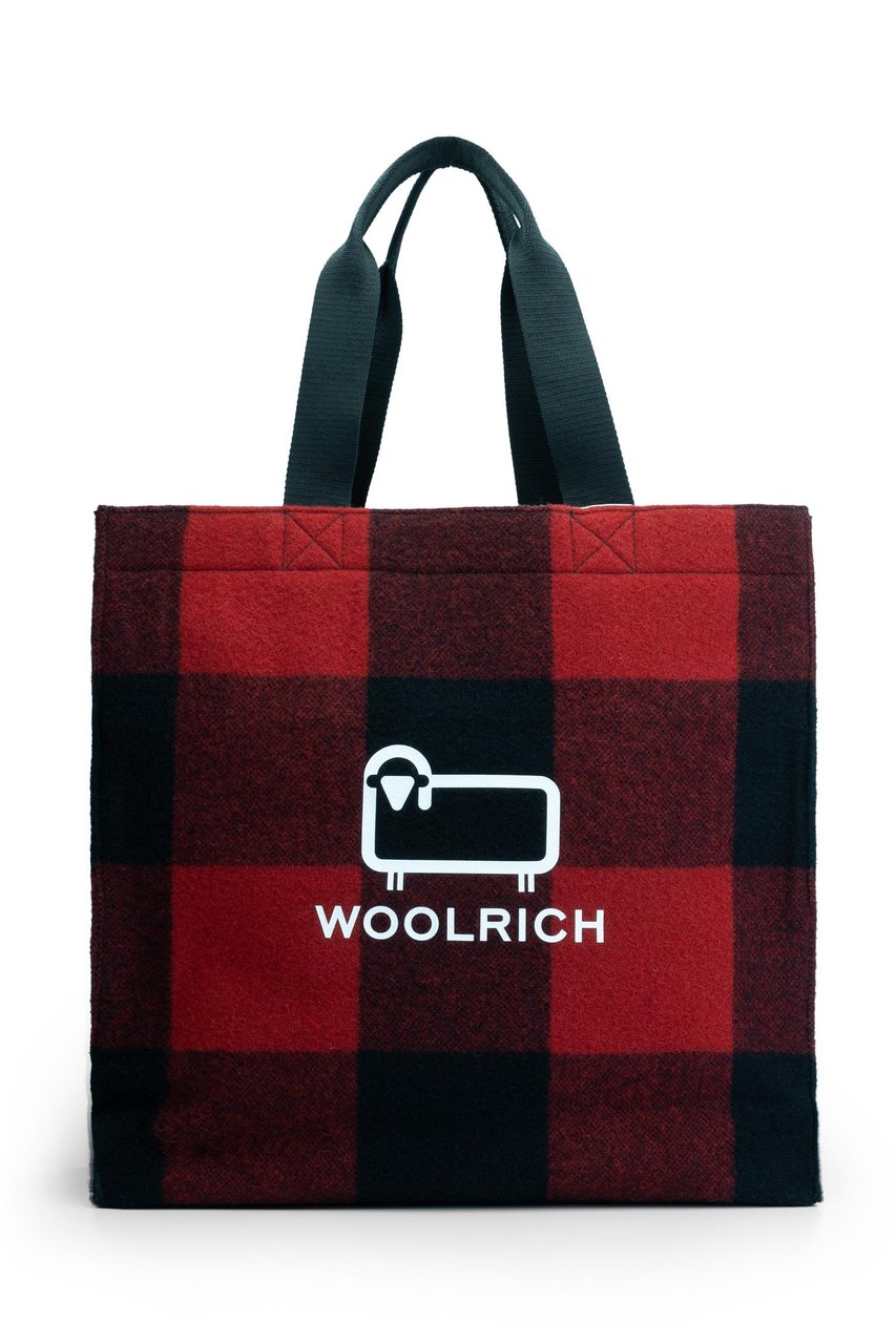 Woolrich Wool Tote Rood