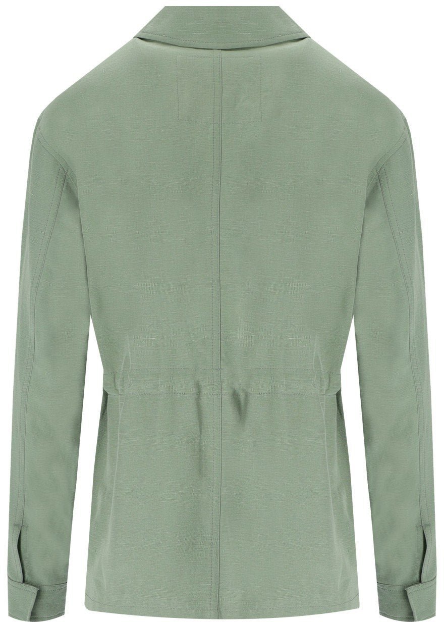 Woolrich WOOLRICH SAGE OVERSHIRT Groen
