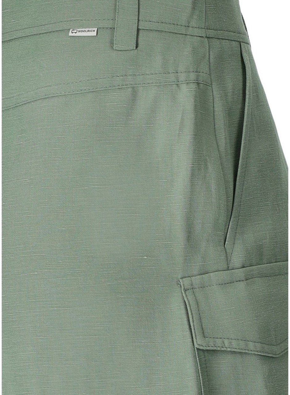Woolrich WOOLRICH SAGE BERMUDA SHORTS Groen
