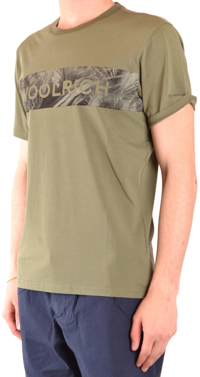 Woolrich Men T-Shirt Groen