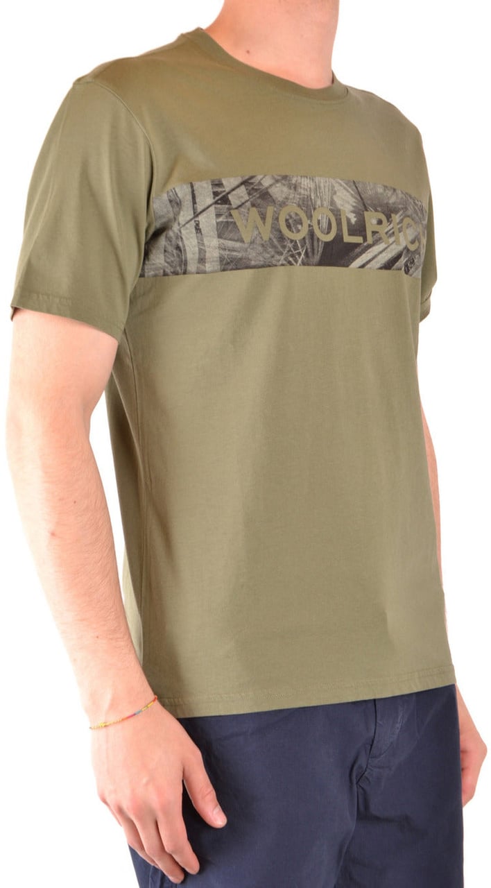 Woolrich Men T-Shirt Groen