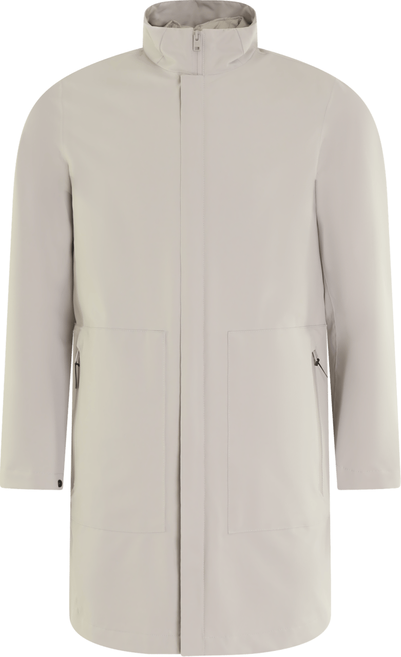 Woolrich Heren Two Layers 2In1 Carcoat Beige Beige
