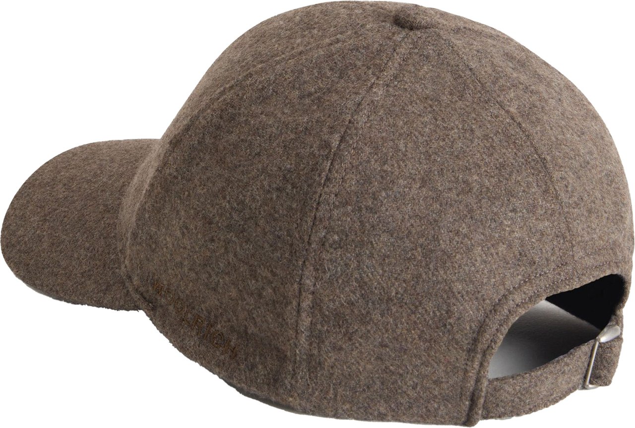 Woolrich Woolrich Solid Wool Baseball Cap Petten Taupe Cfwoac0290mrut3190 Taupe