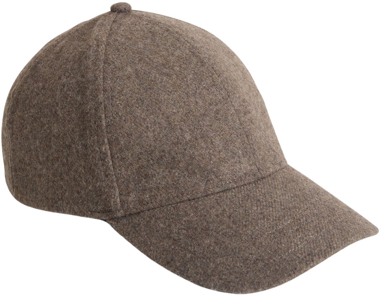 Woolrich Woolrich Solid Wool Baseball Cap Petten Taupe Cfwoac0290mrut3190 Taupe