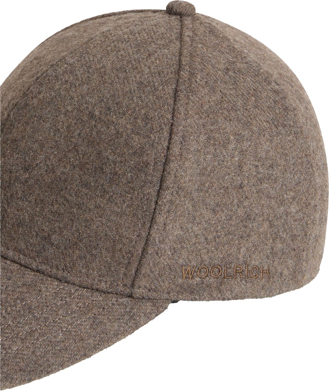 Woolrich Woolrich Solid Wool Baseball Cap Petten Taupe Cfwoac0290mrut3190 Taupe