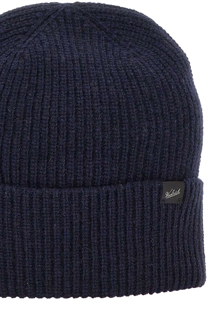 Woolrich Hats Melton Blue Blauw