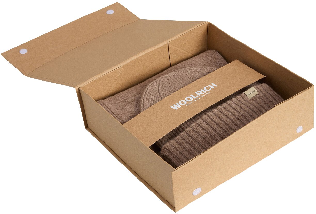 Woolrich Gift Box Muts & Sjaal Falcon Divers