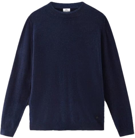 Woolrich Sweaters Melton Blue Blauw