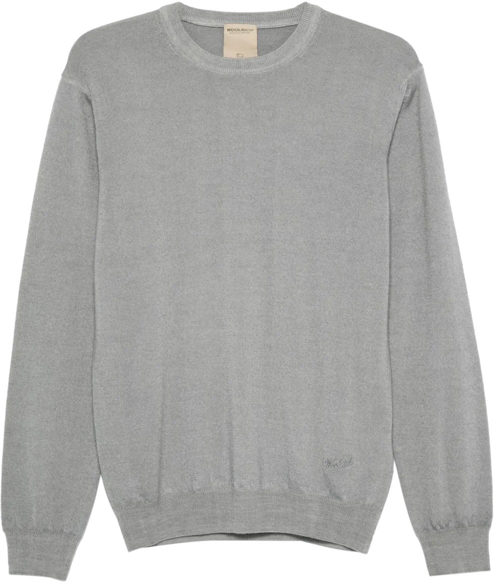 Woolrich Sweaters Formal Gray Grijs