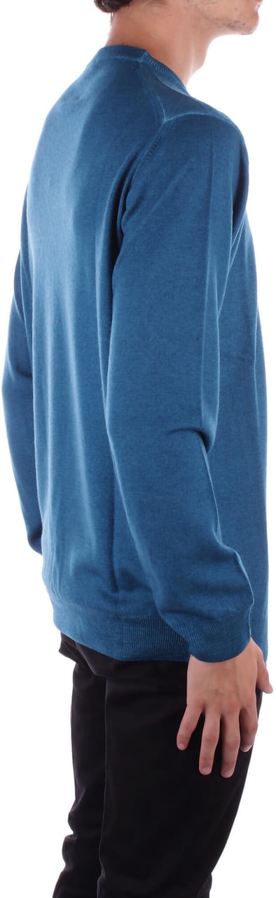 Woolrich Sweaters Turquoise Blauw