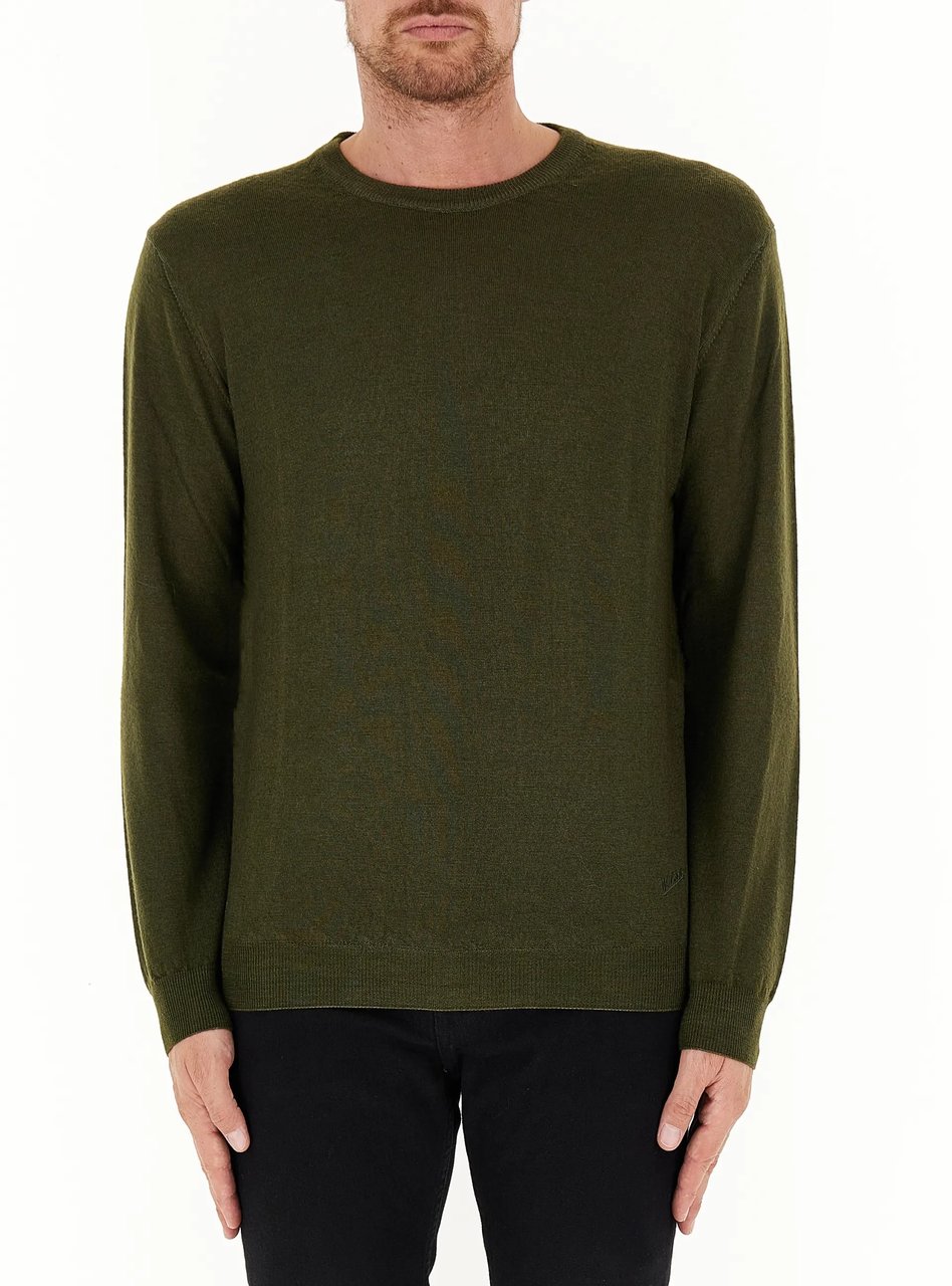 Woolrich Sweaters Greenstone Groen