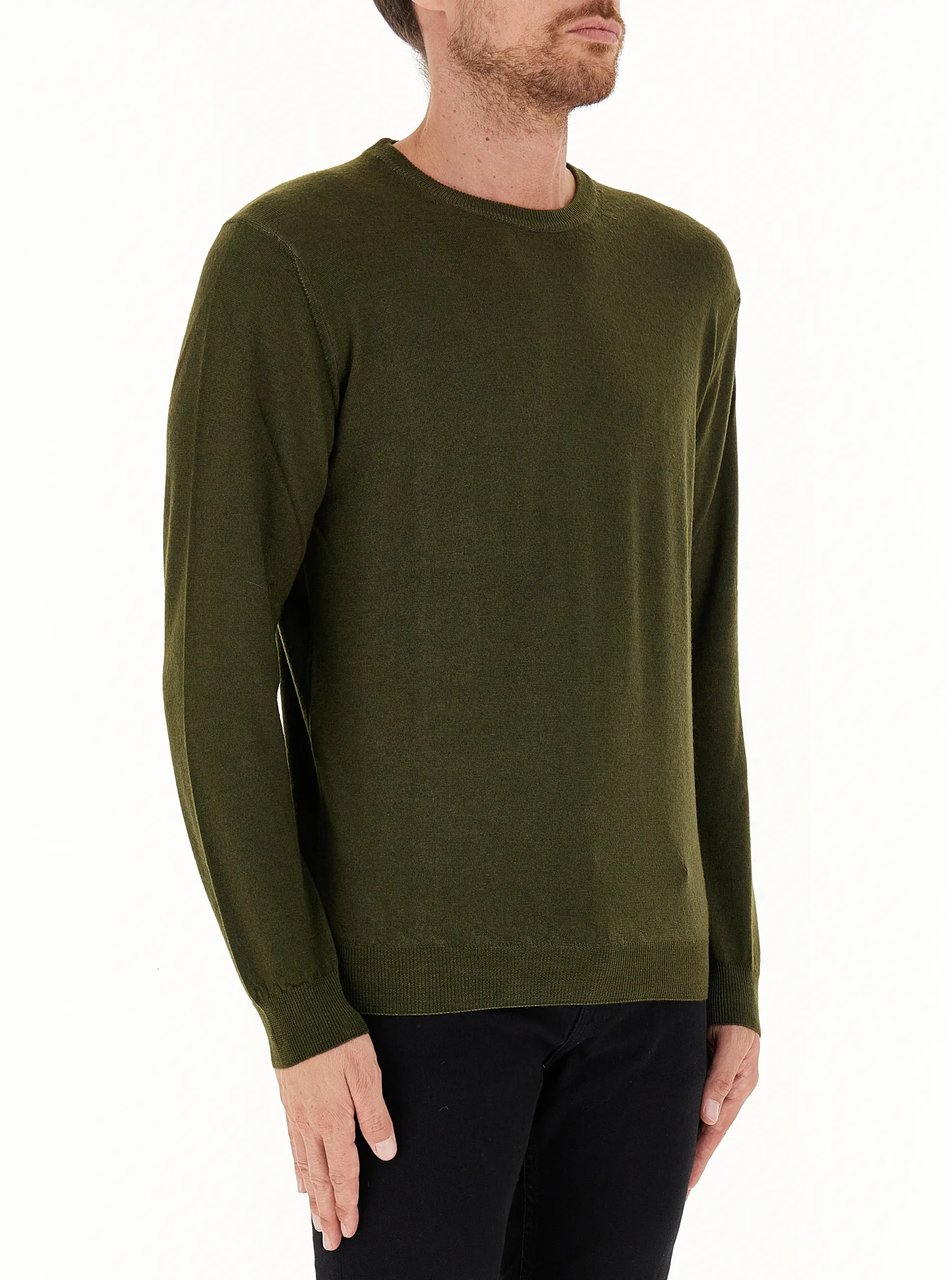 Woolrich Sweaters Greenstone Groen