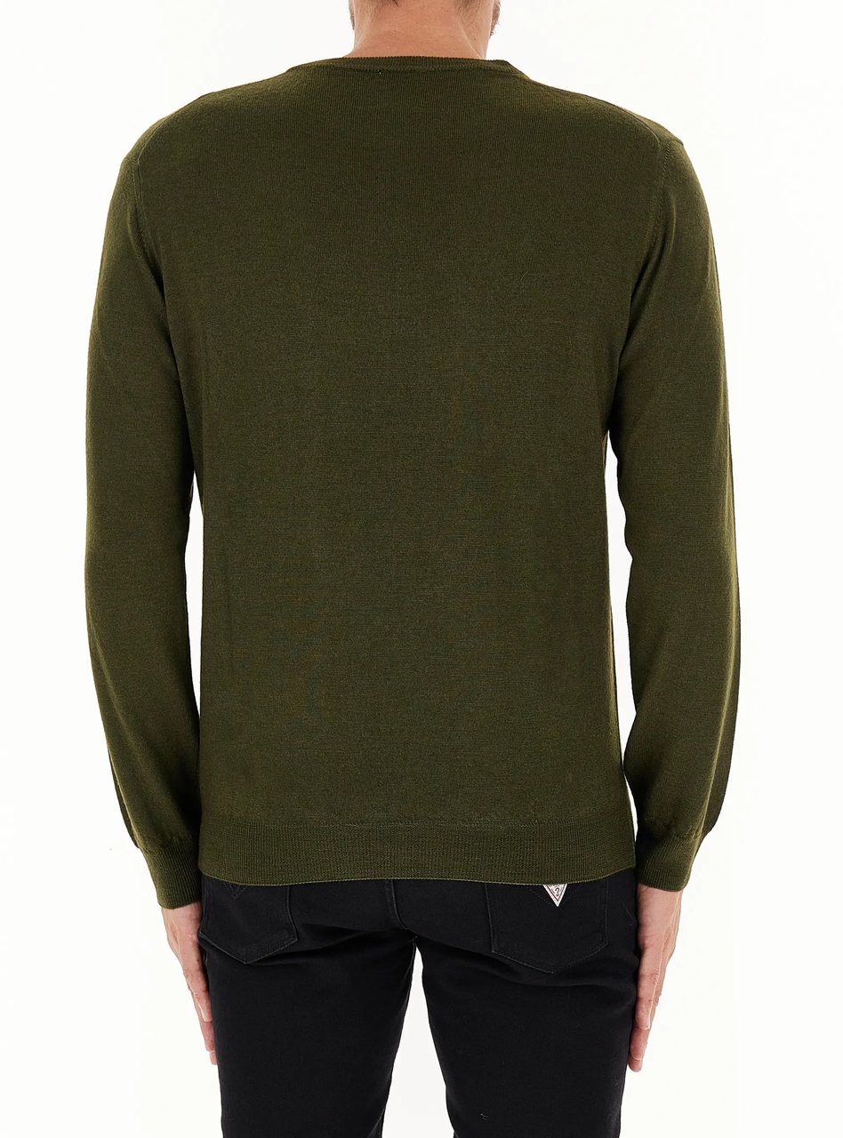 Woolrich Sweaters Greenstone Groen