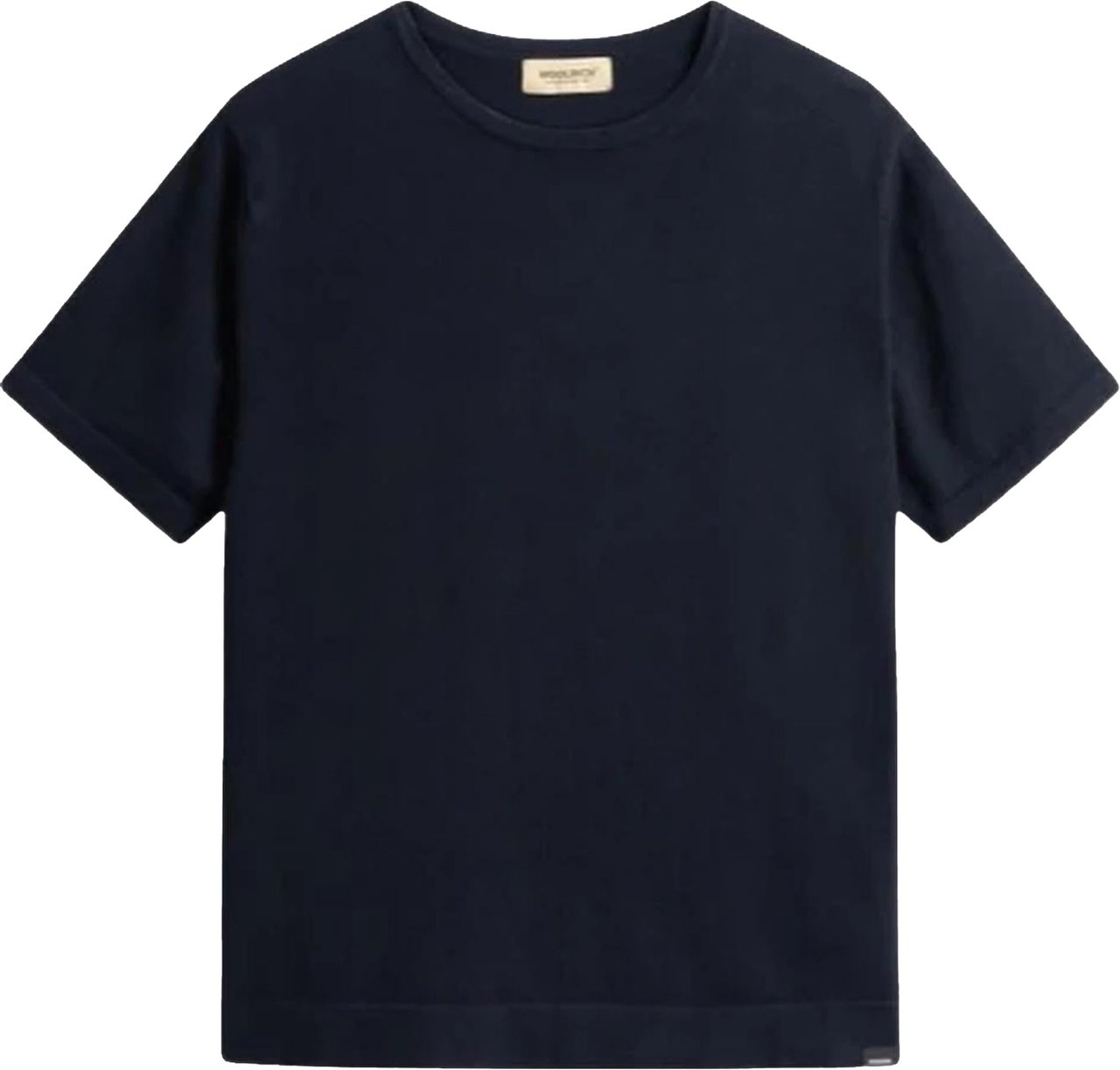 Woolrich Heren Knitted T-Shirt Groen