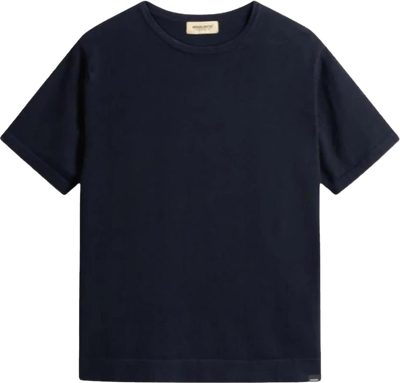 Woolrich Heren Knitted T-Shirt Groen