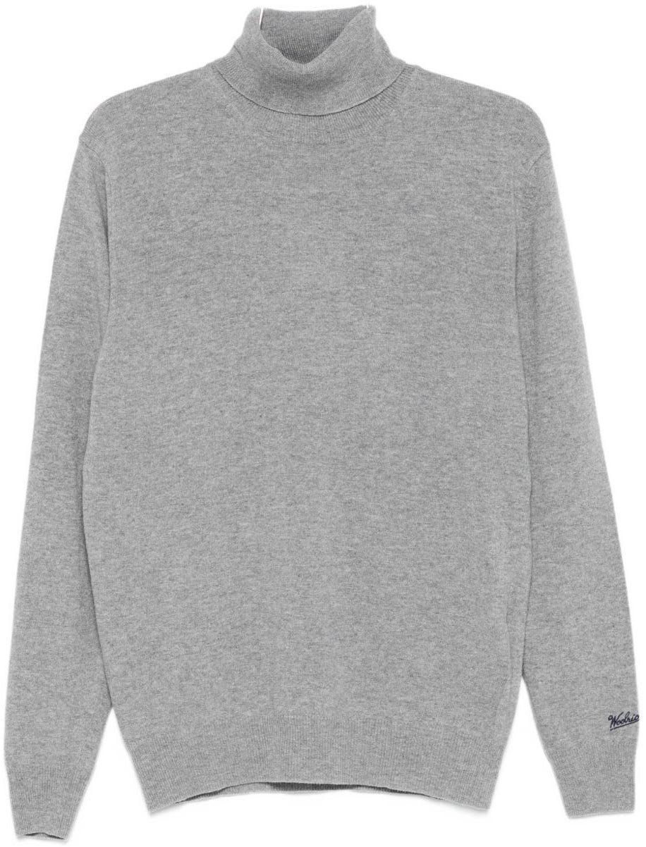 Woolrich Sweaters Formal Gray Grijs