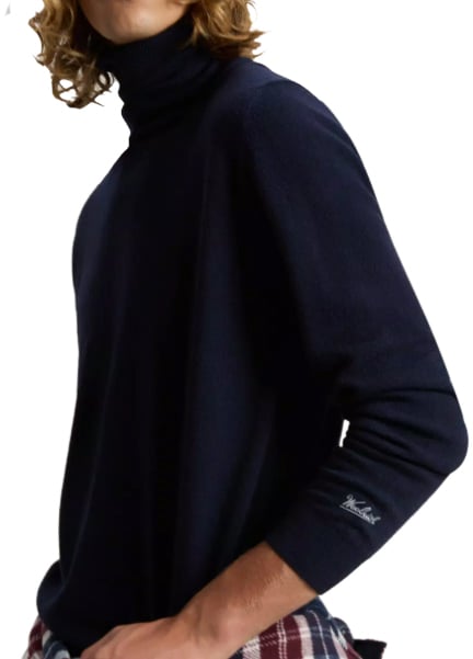 Woolrich Sweaters Blue Blauw