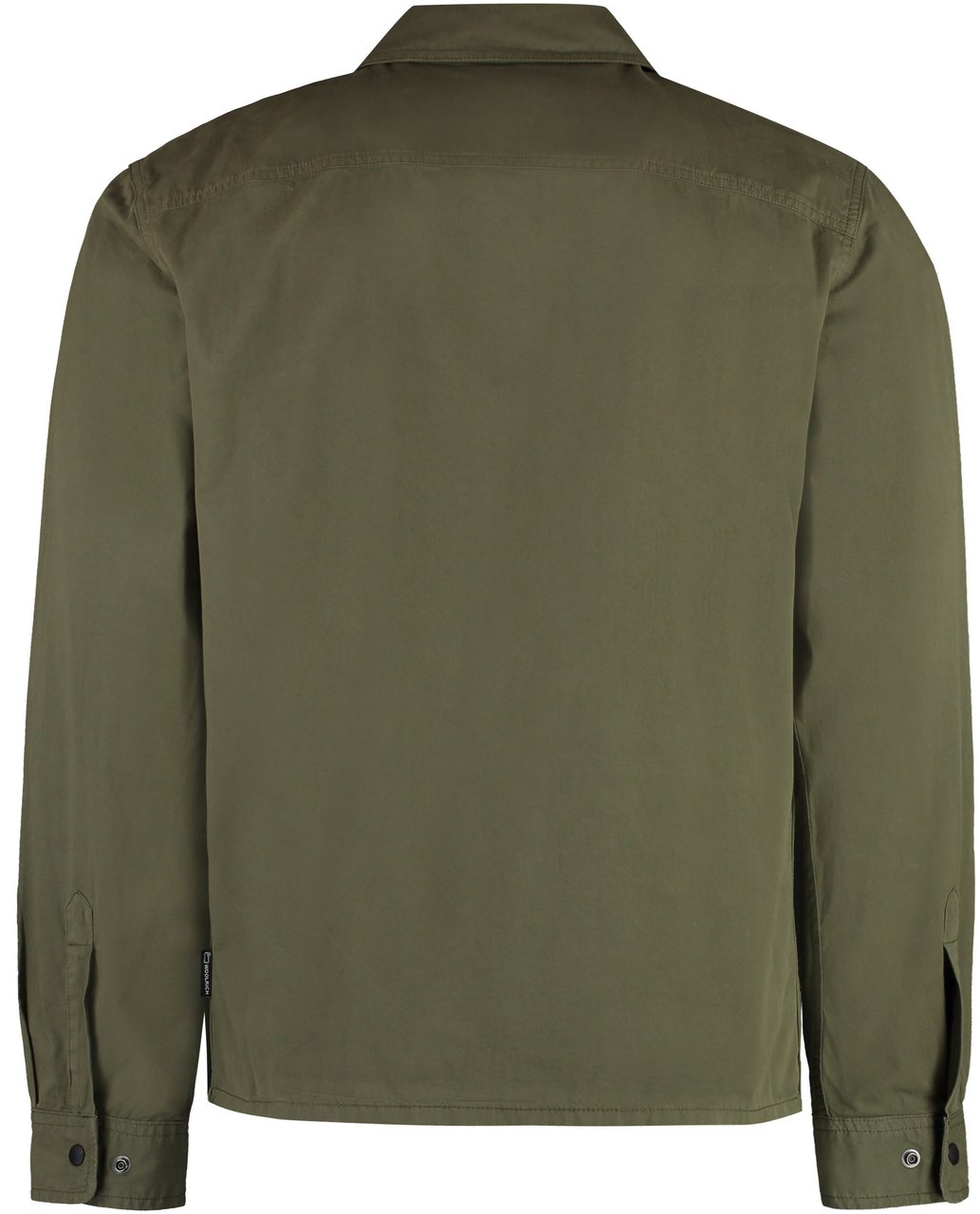 Woolrich Cotton overshirt Groen
