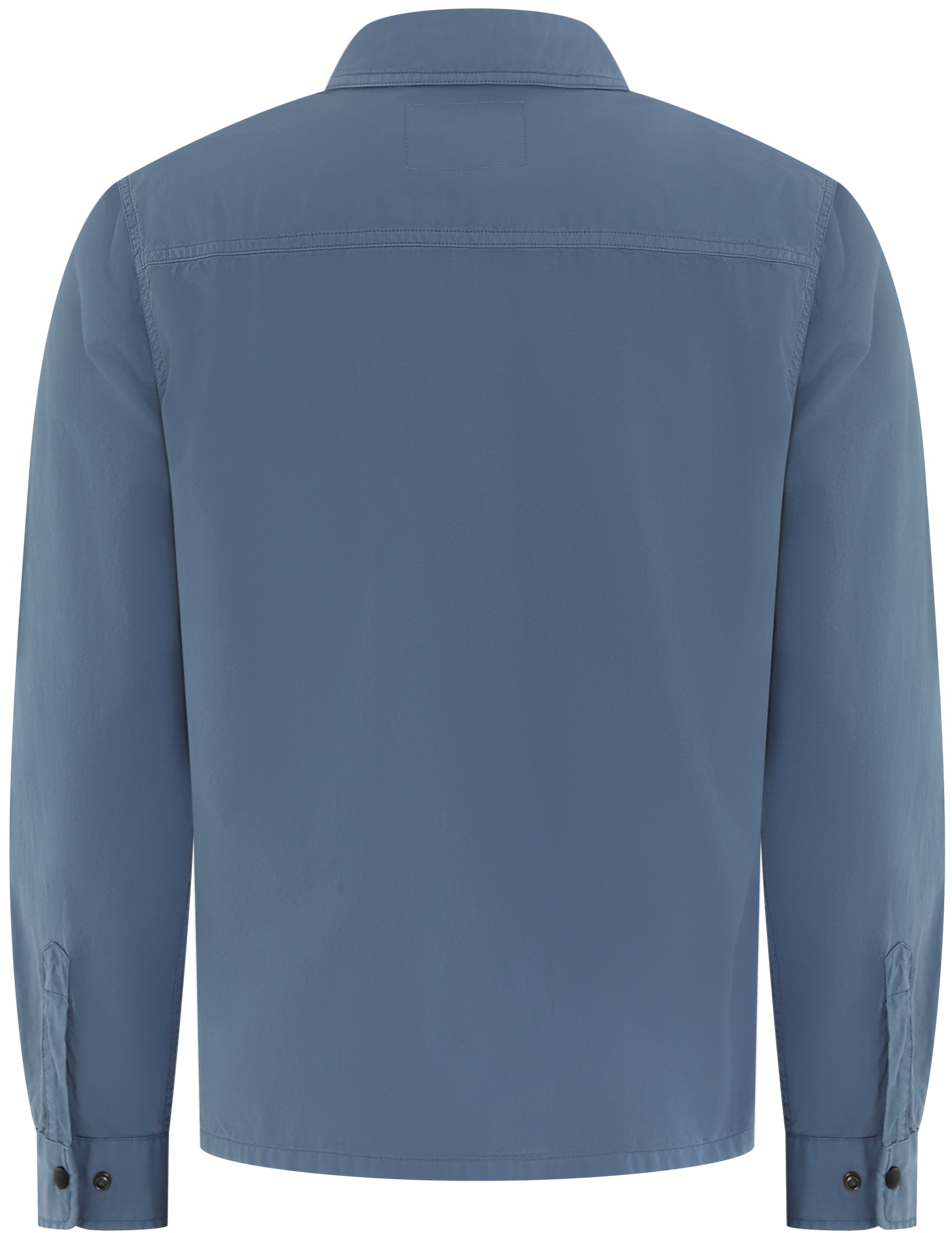 Woolrich Heren Gabardine Overshirt Blauw Blauw