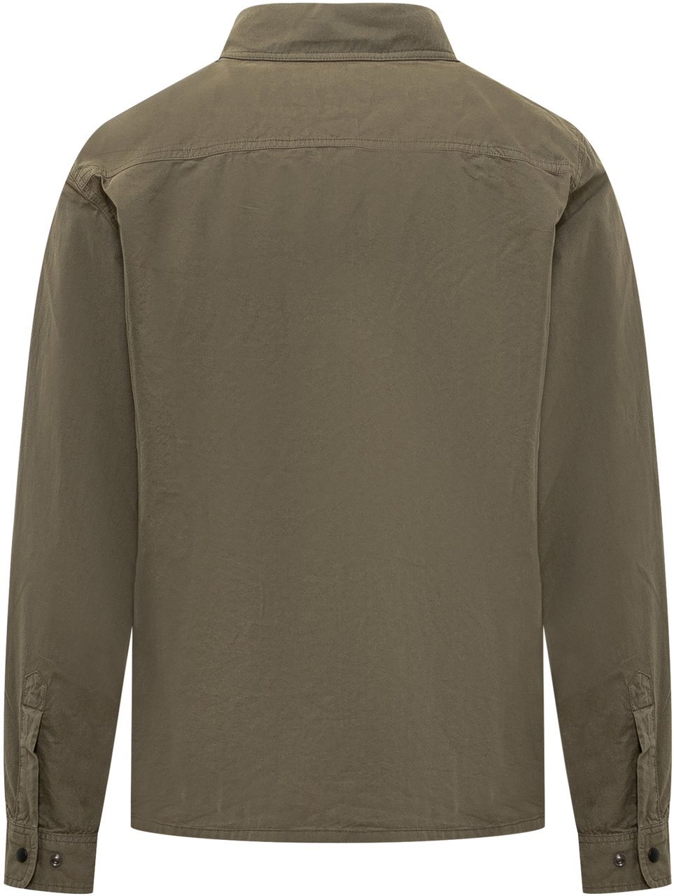 Woolrich Giubbino in Gabardine Donkergroen