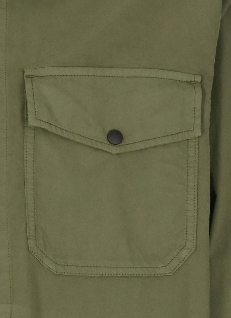 Woolrich Coats Green Groen