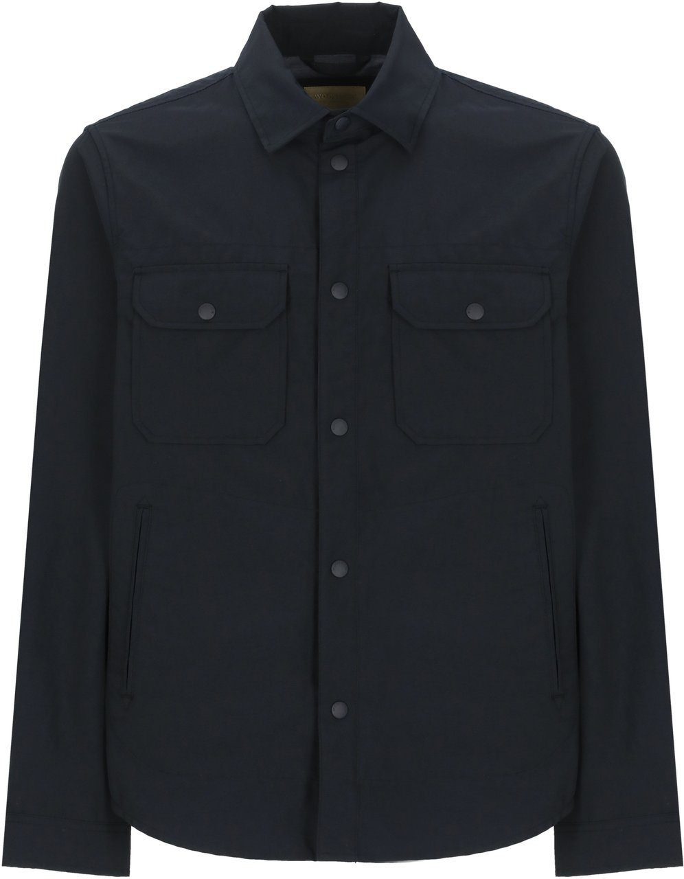 Woolrich Shirts Blue Navy