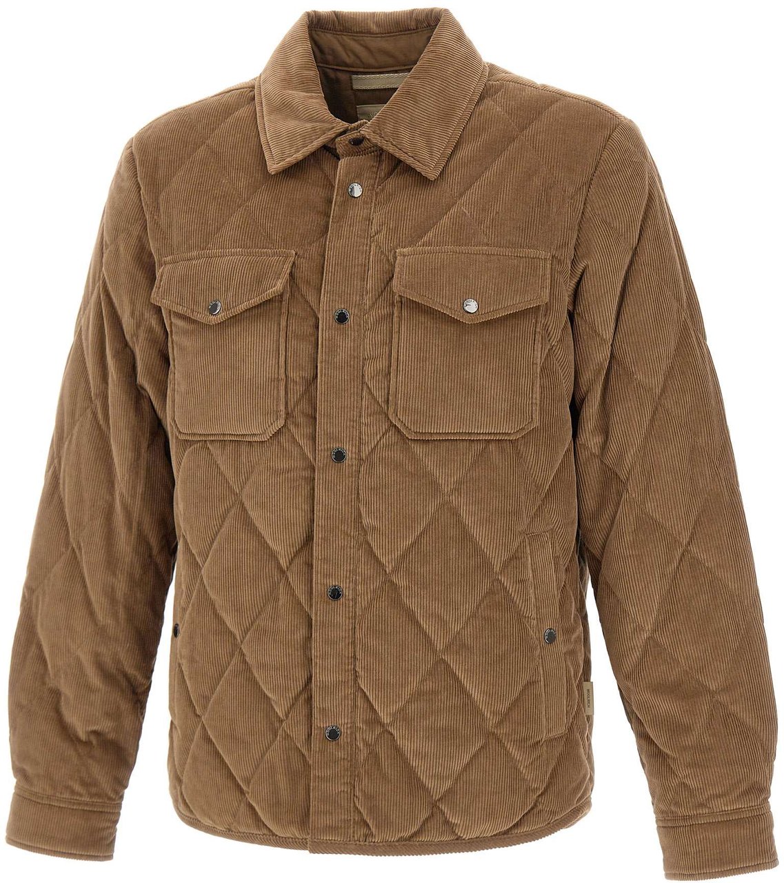 Woolrich Shirts Brown Bruin