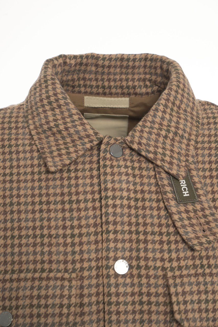 Woolrich Jacket with heathered finish Bruin