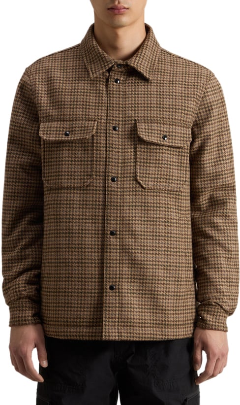 Woolrich Jackets Beige Pied De Poule Beige