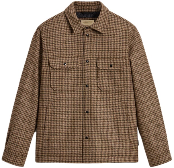 Woolrich Jackets Beige Pied De Poule Beige