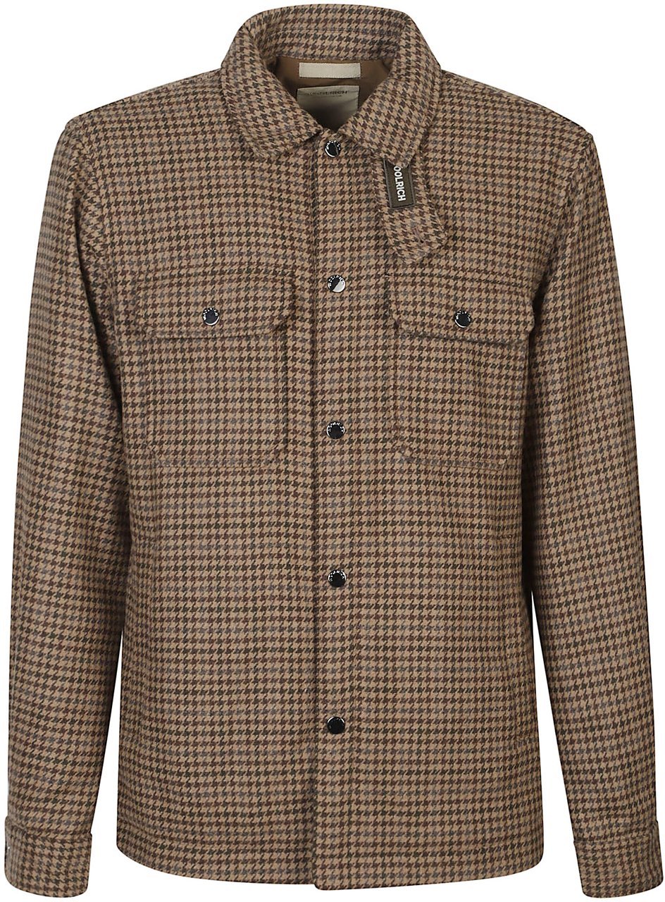 Woolrich Alaskan Shirt Jacket Brown Bruin